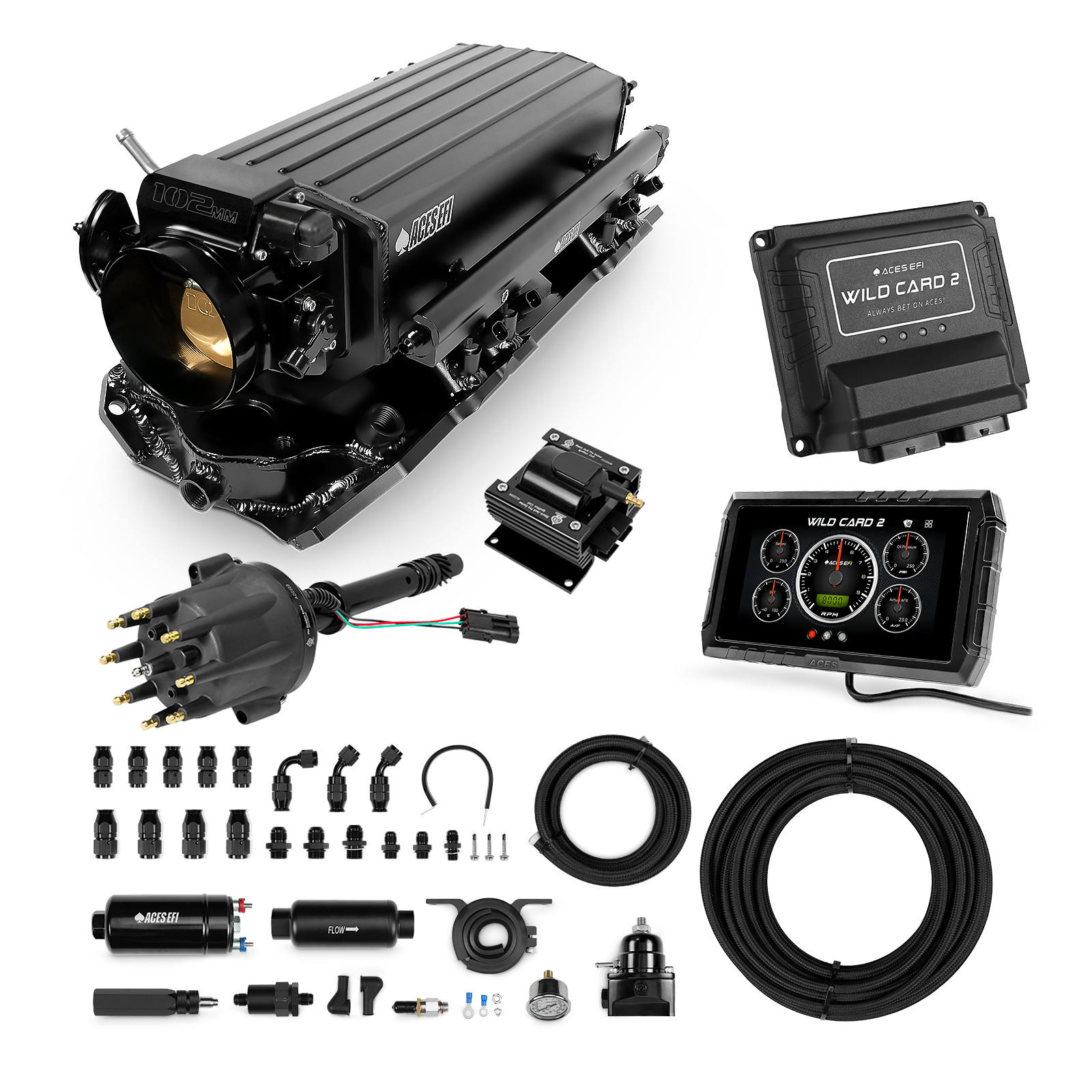 Wild Card Sequential EFI Master Kits (800 HP)