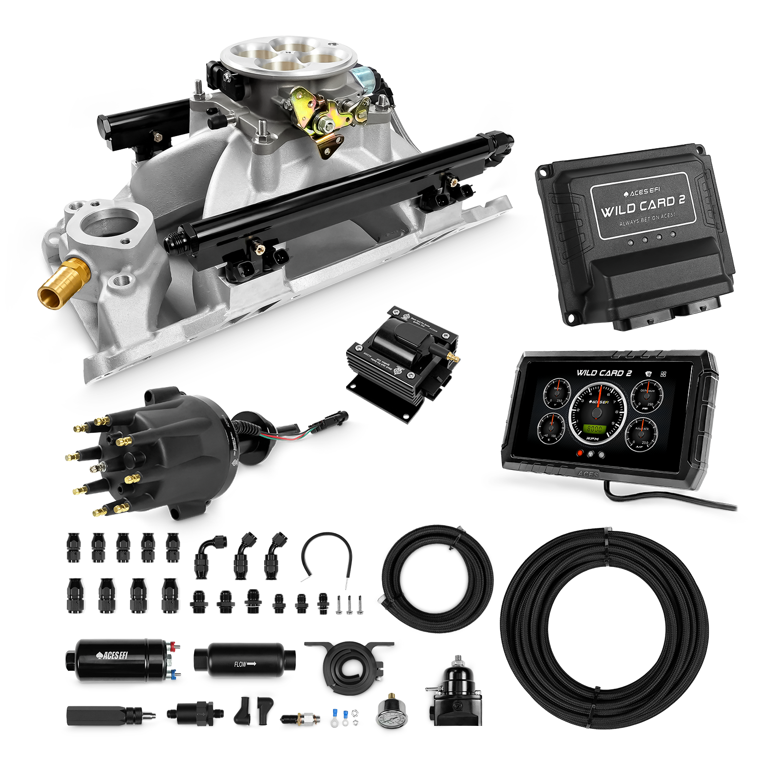 Wild Card Sequential EFI Master Kits (800 HP)