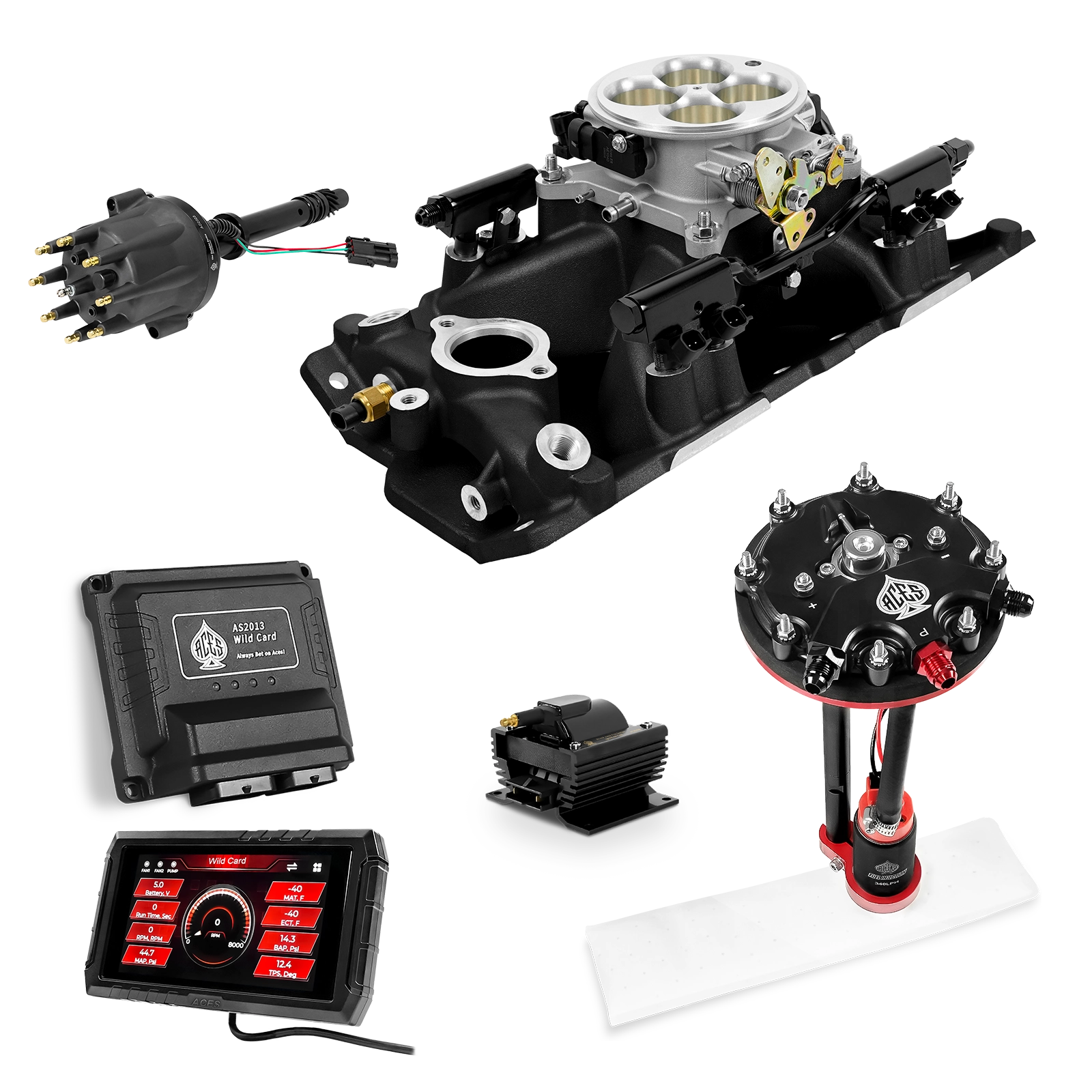 Wild Card Sequential EFI Master Kits (800 HP)