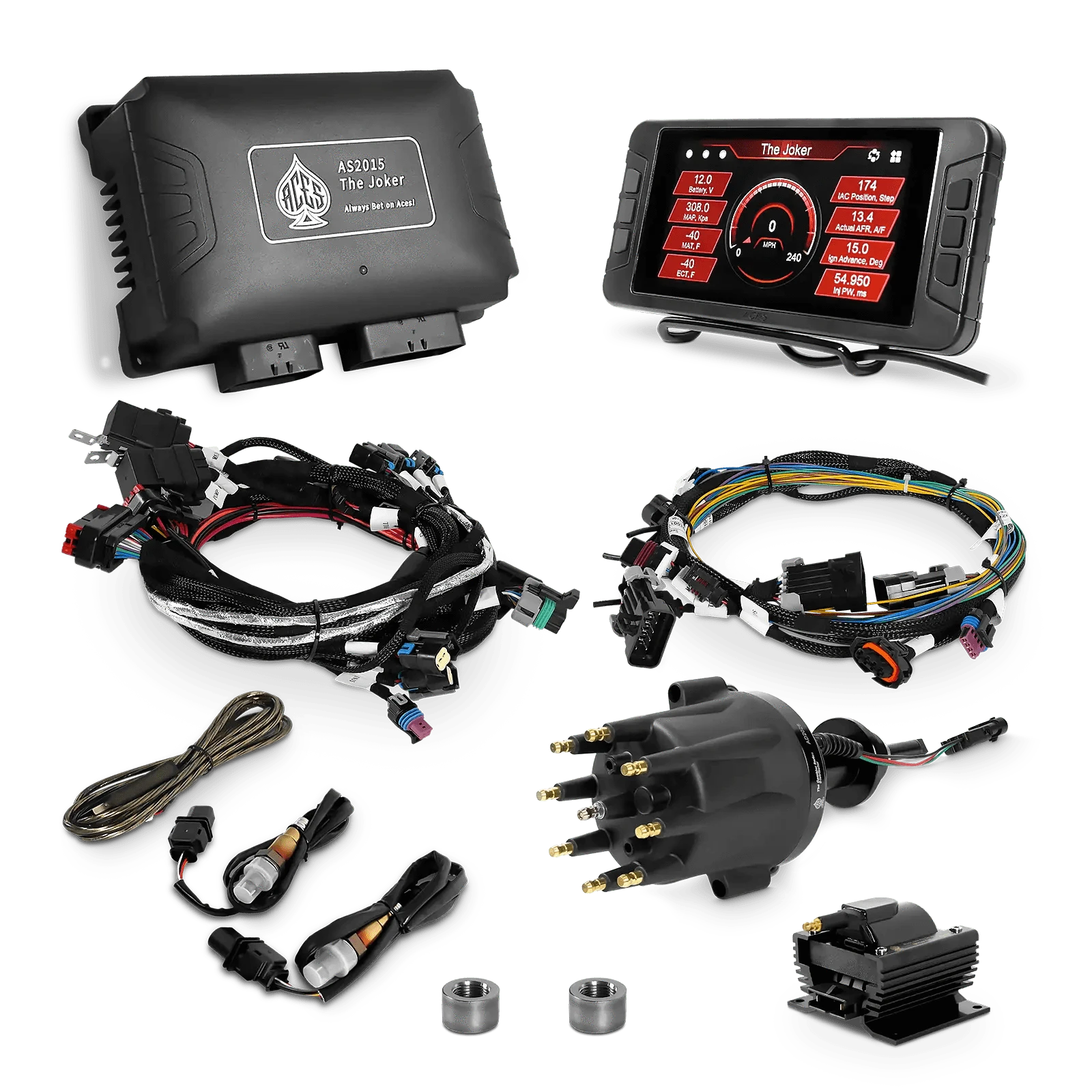 Aces Fuel Injection + 318/340/360 Mopar Distributor & Coil The Joker EFI (Standalone)