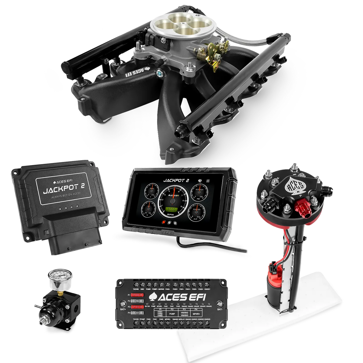 Jackpot 2 LS EFI System - Master Kit with Tight Fit In-Tank Pump Module