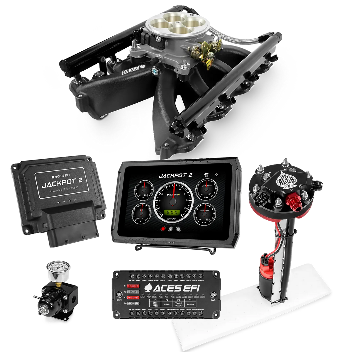 Jackpot 2 LS EFI System - Master Kit with Tight Fit In-Tank Pump Module