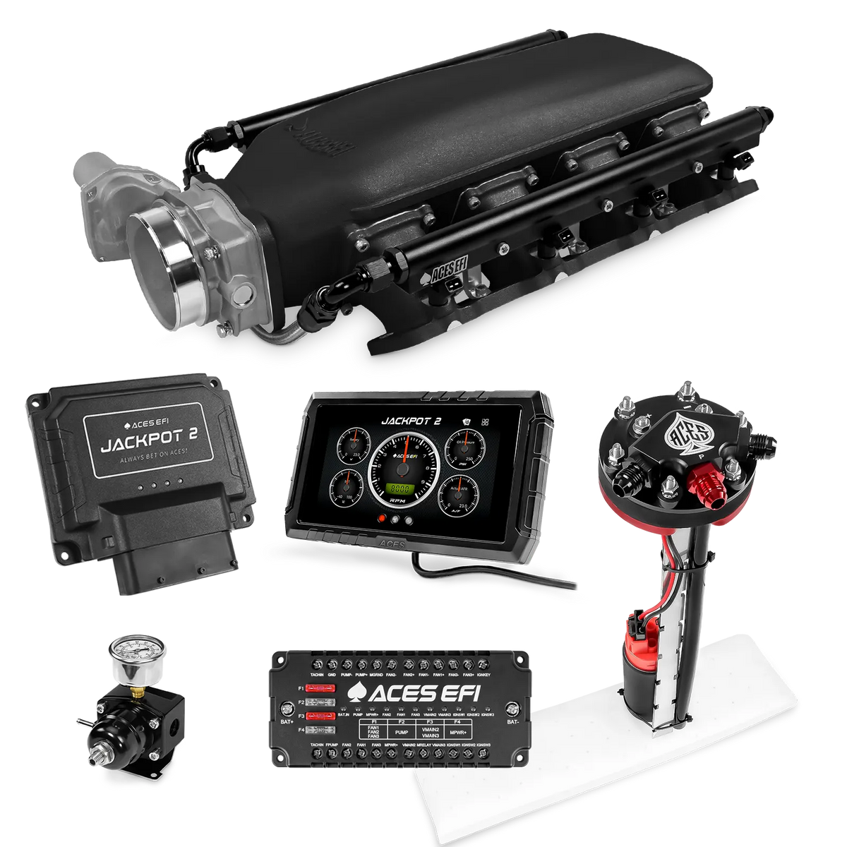 Jackpot 2 LS EFI System - Master Kit with Tight Fit In-Tank Pump Module