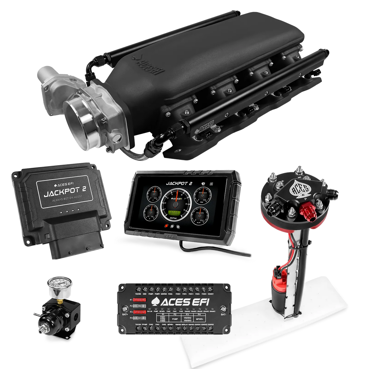 Jackpot 2 LS EFI System - Master Kit with Tight Fit In-Tank Pump Module