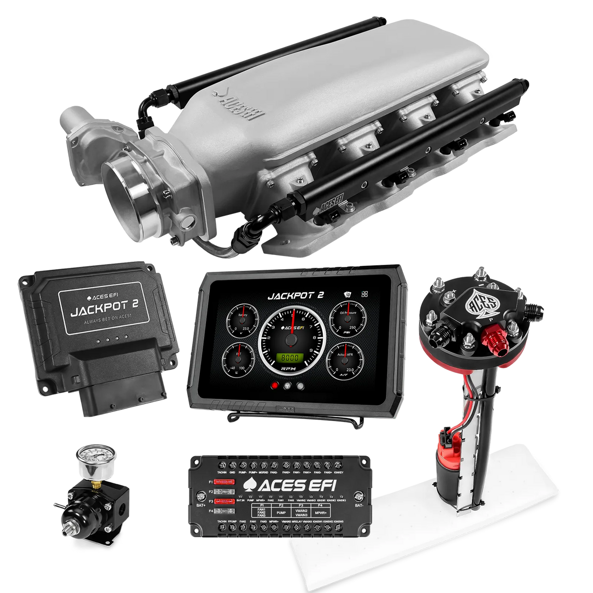 Jackpot 2 LS EFI System - Master Kit with Tight Fit In-Tank Pump Module