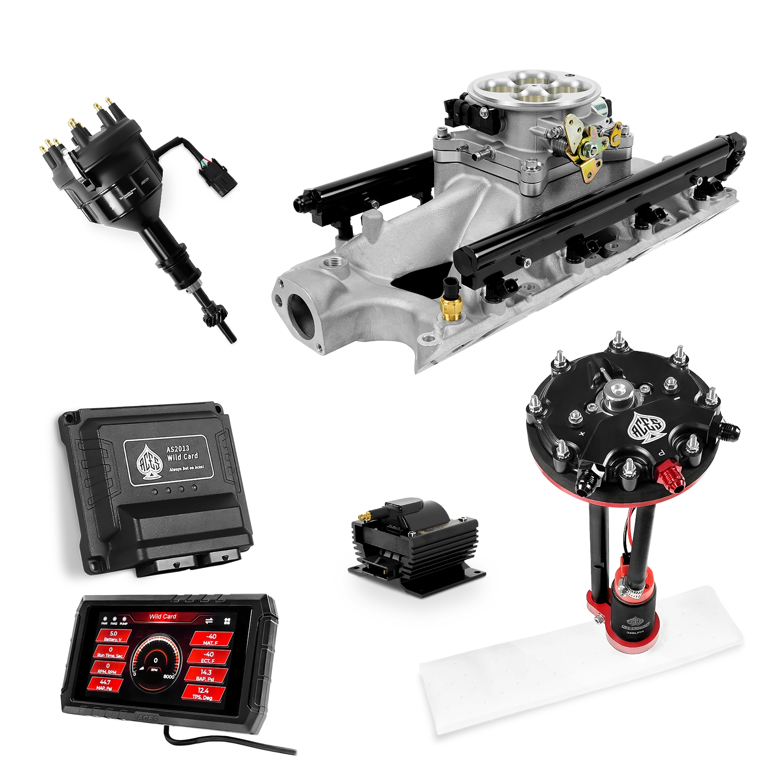 Wild Card Sequential EFI Master Kits (800 HP)