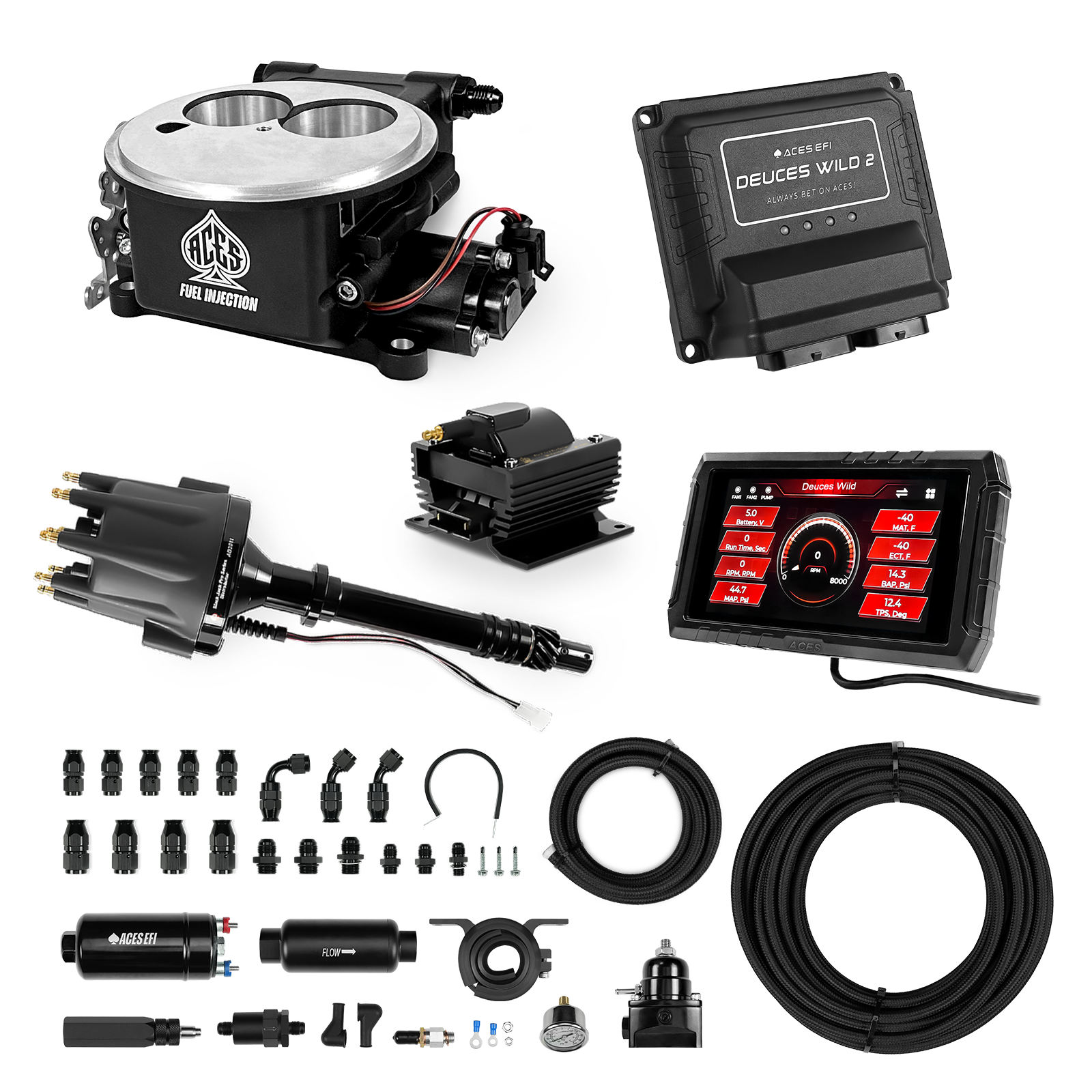 Deuces Wild 2 Master Kits (Black)