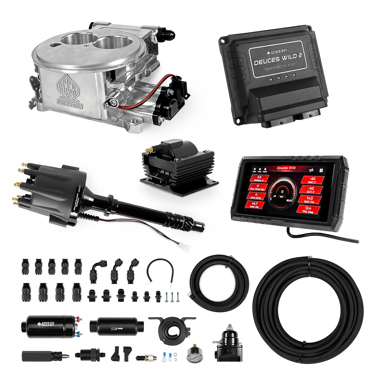 Deuces Wild 2 Master Kits (Polished)