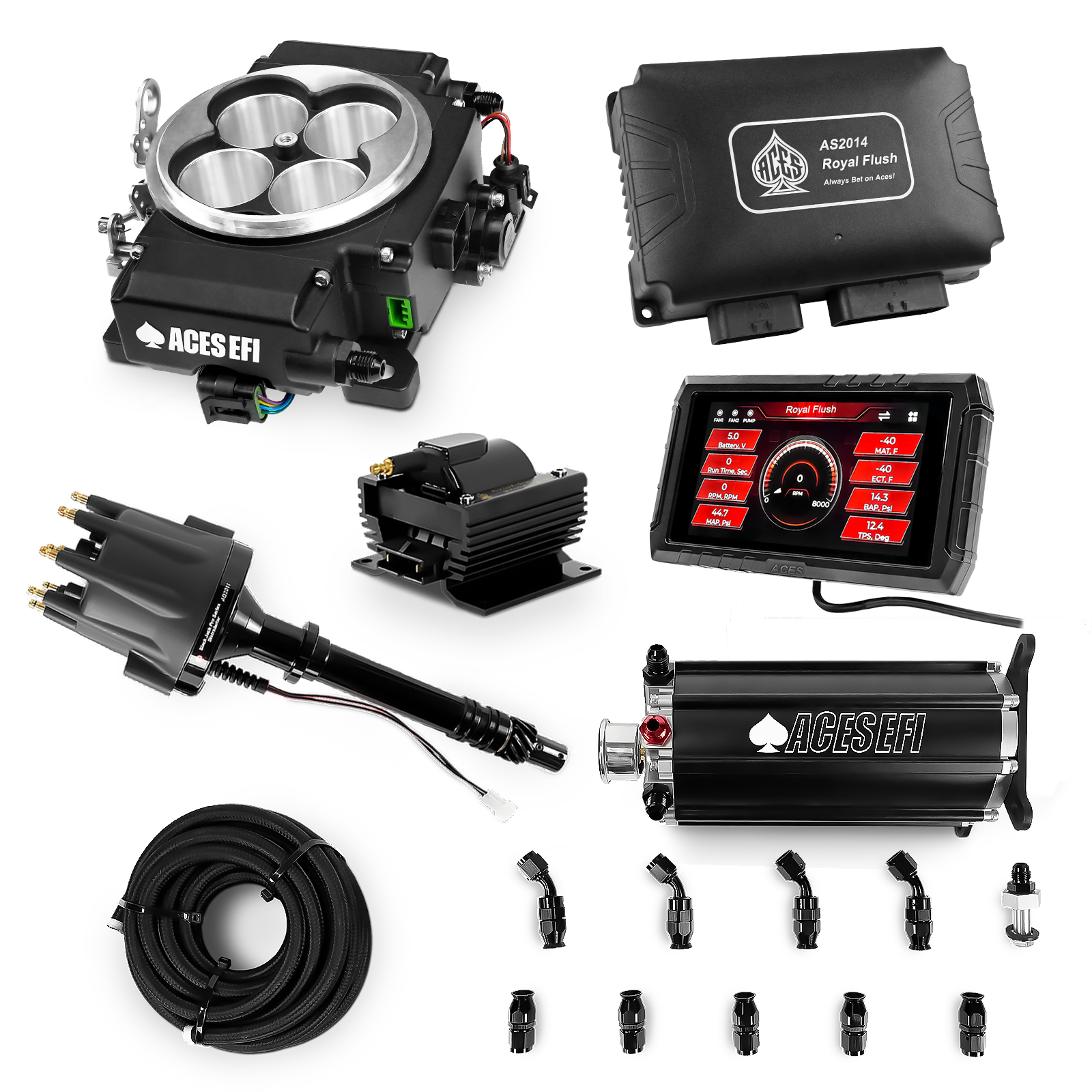 Royal Flush Master Kits (Black)