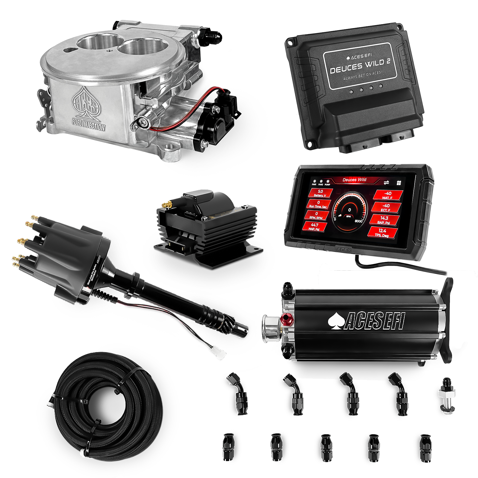 Deuces Wild 2 Master Kits (Polished)