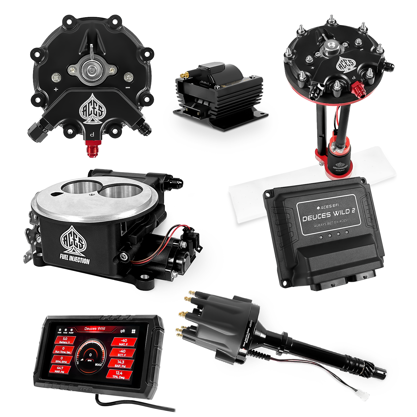 Deuces Wild 2 Master Kits (Black)