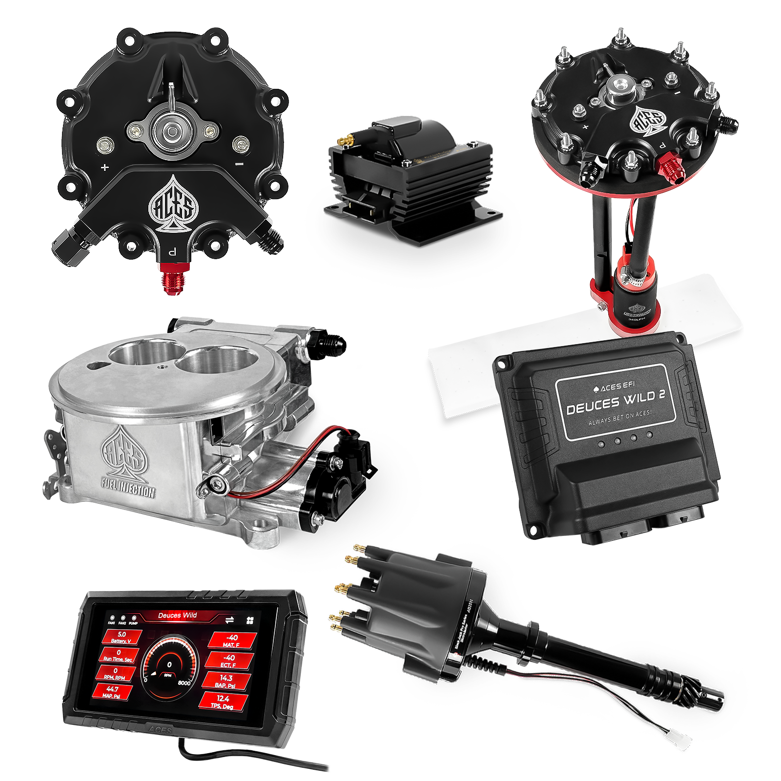 Deuces Wild 2 Master Kits (Polished)