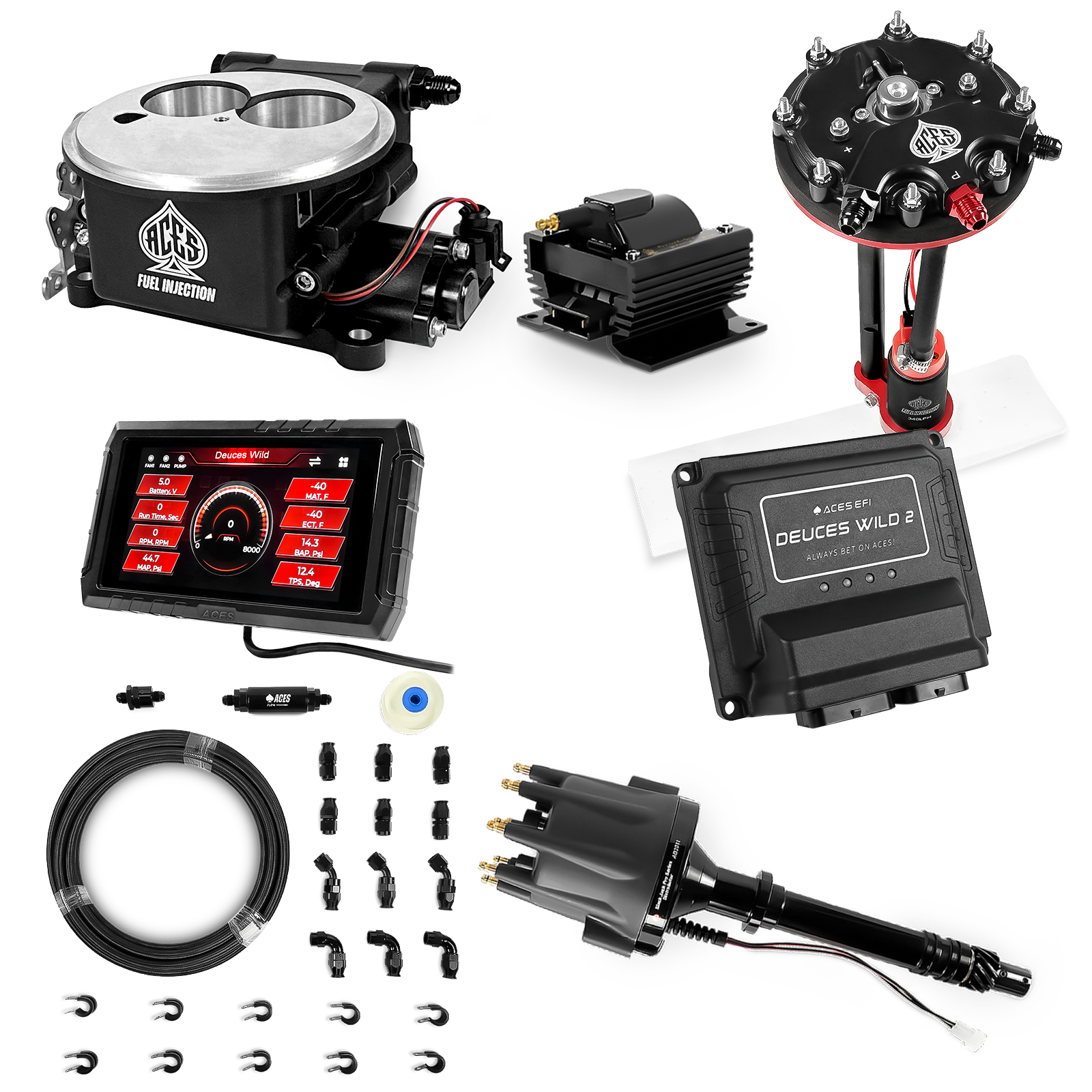 Deuces Wild 2 Master Kits (Black)