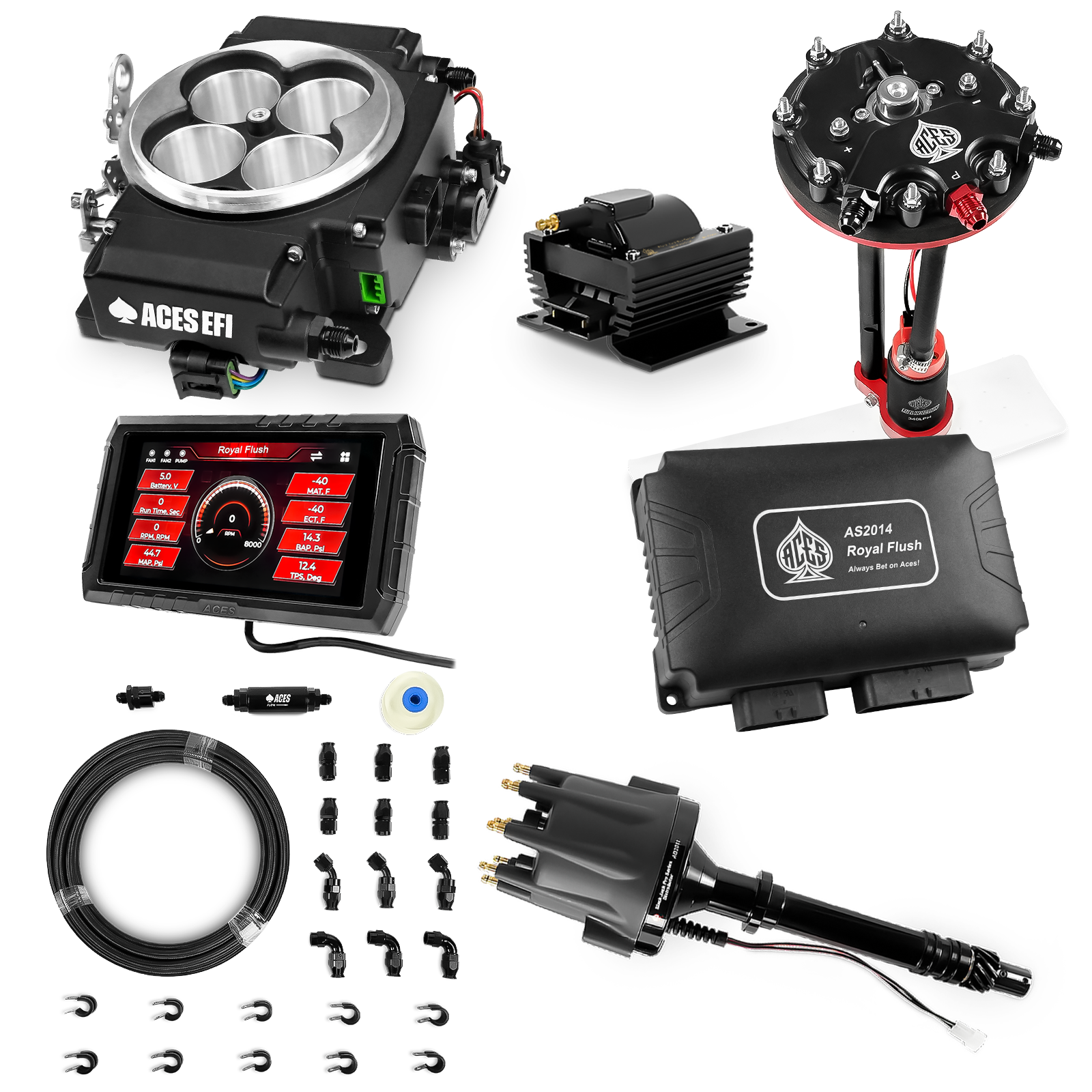 Royal Flush Master Kits (Black)