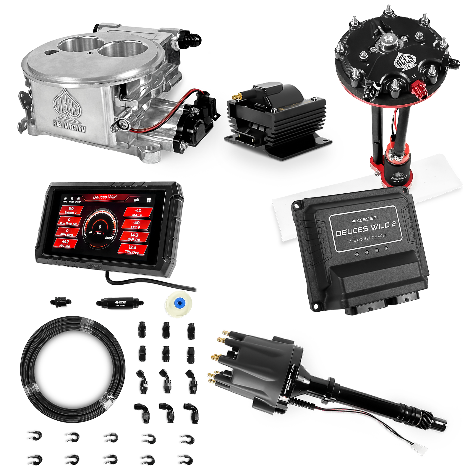 Deuces Wild 2 Master Kits (Polished)