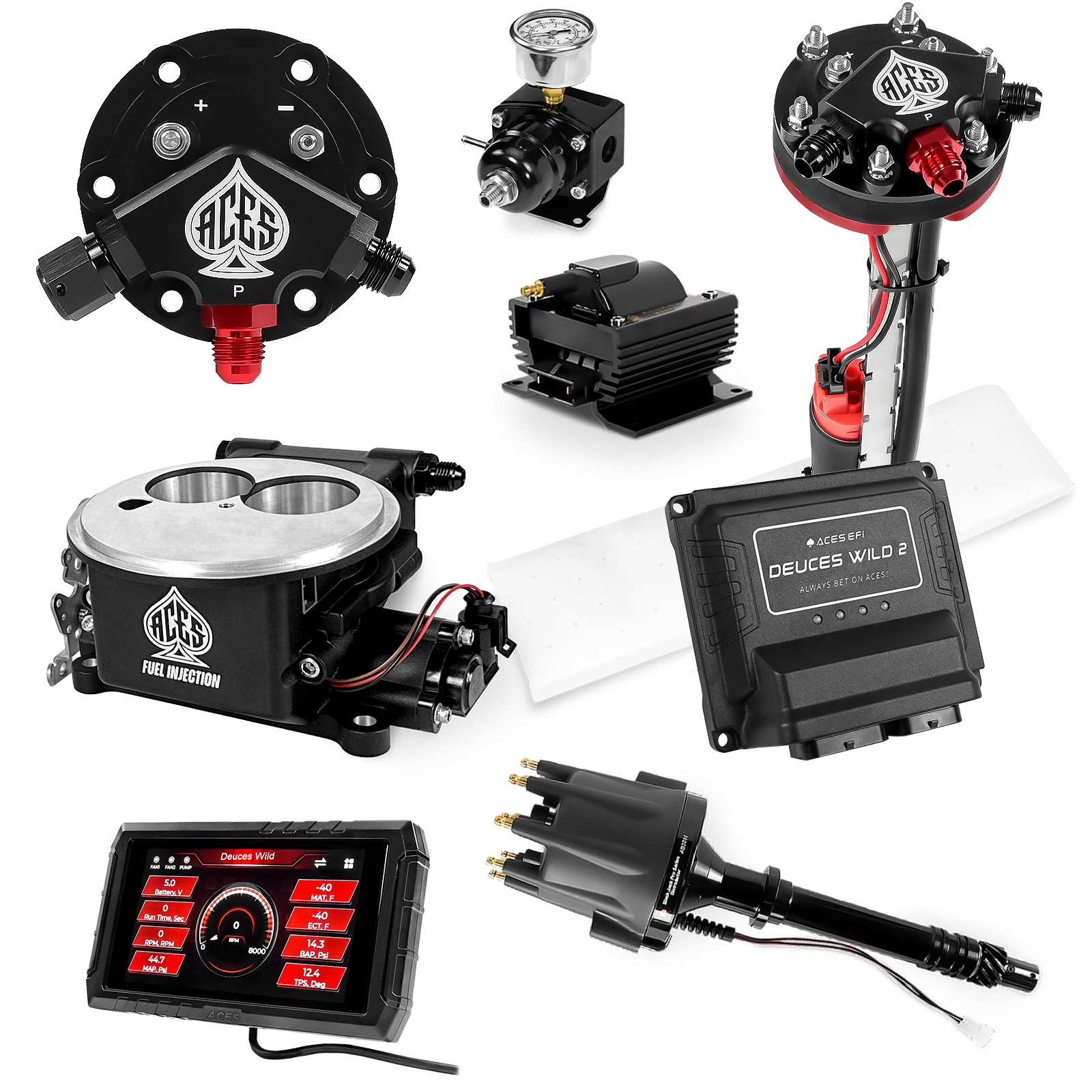 Deuces Wild 2 Master Kits (Black)