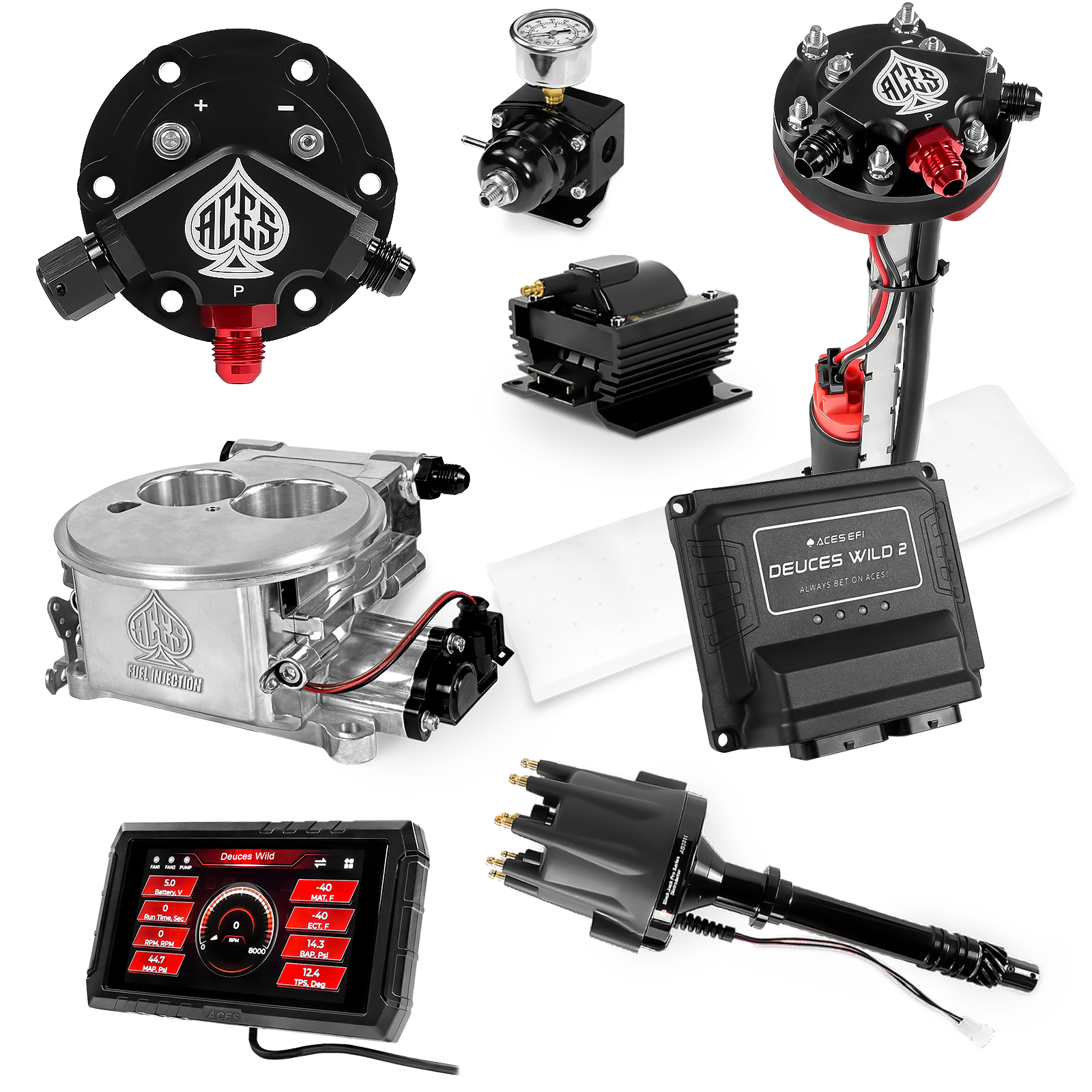 Deuces Wild 2 Master Kits (Polished)