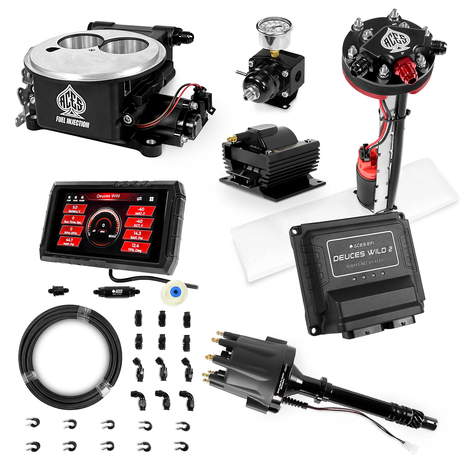 Deuces Wild 2 Master Kits (Black)