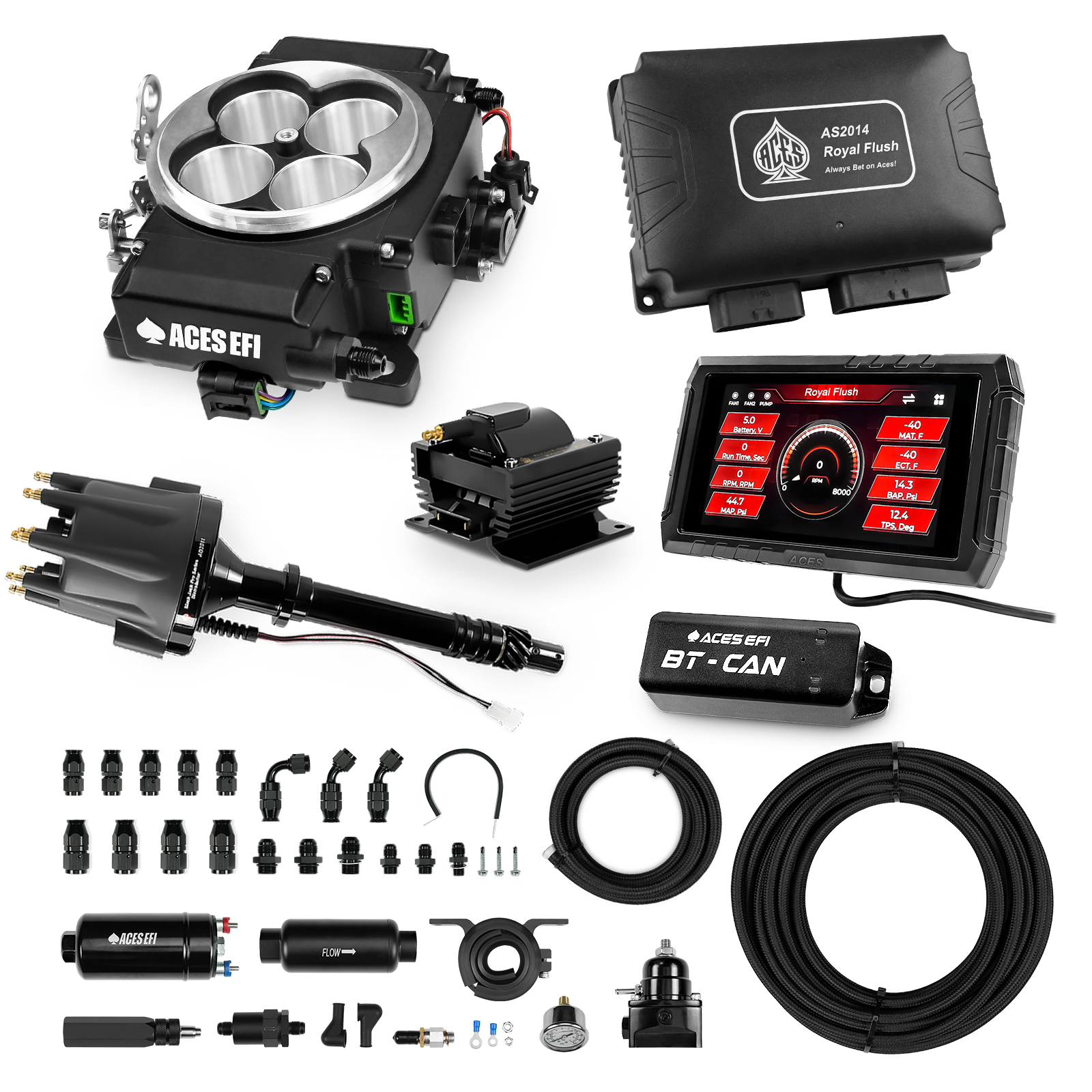 Royal Flush Master Kits (Black)