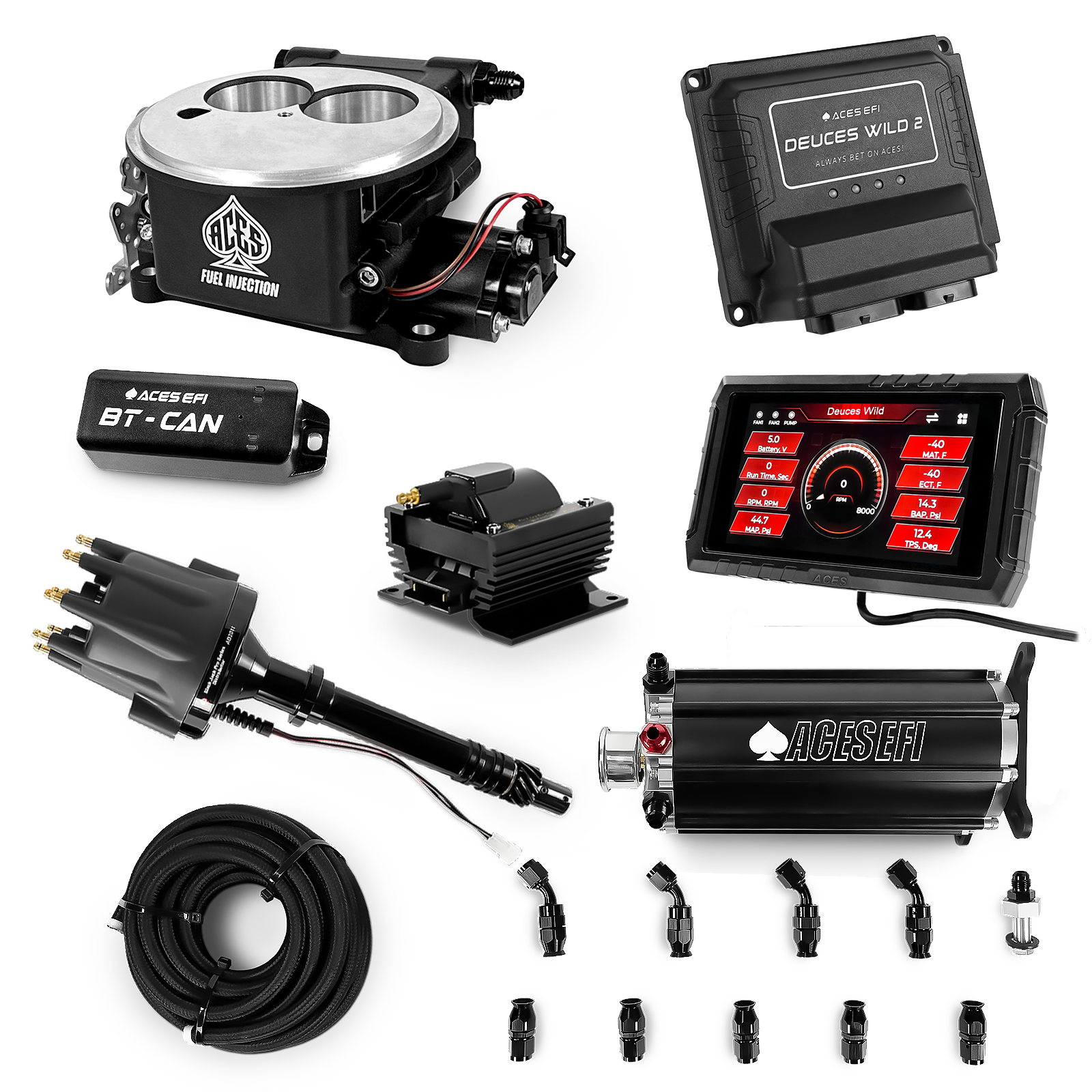 Deuces Wild 2 Master Kits (Black)