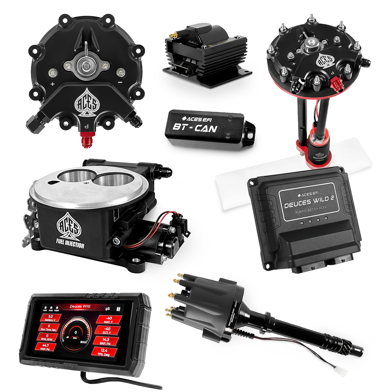 Deuces Wild 2 Master Kits (Black)