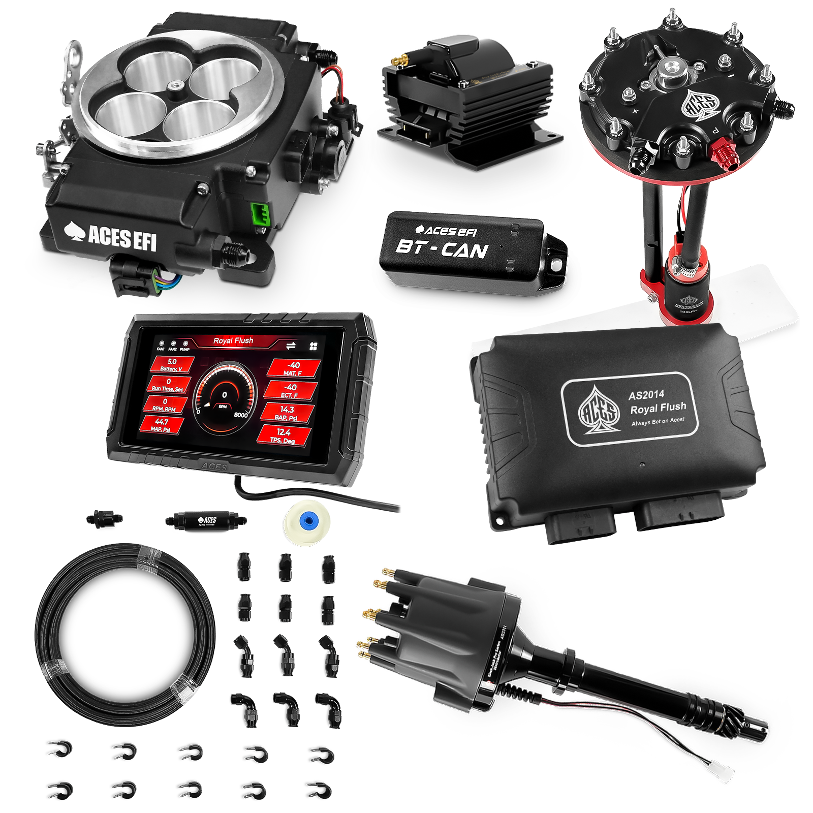 Royal Flush Master Kits (Black)