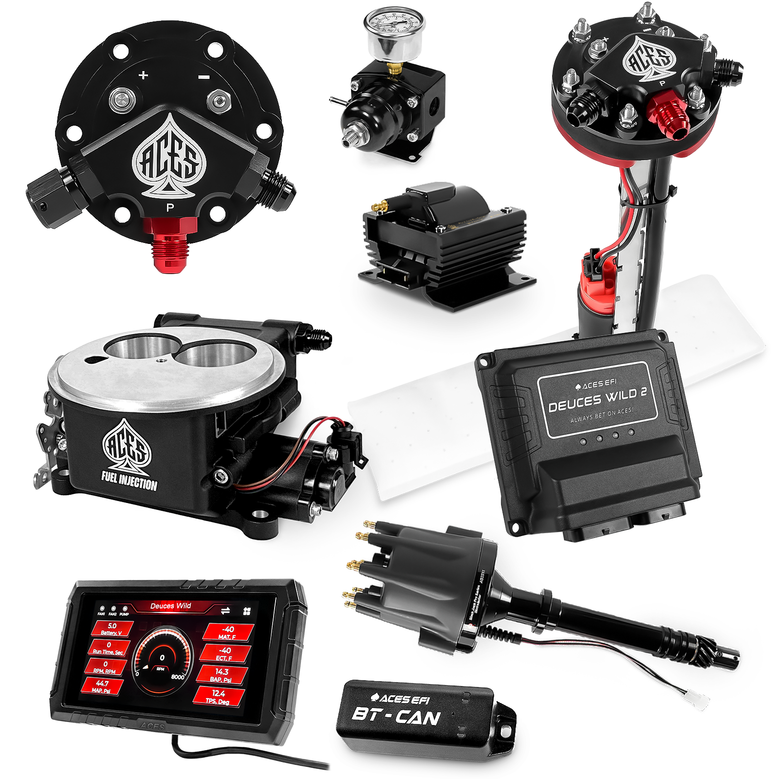 Deuces Wild 2 Master Kits (Black)