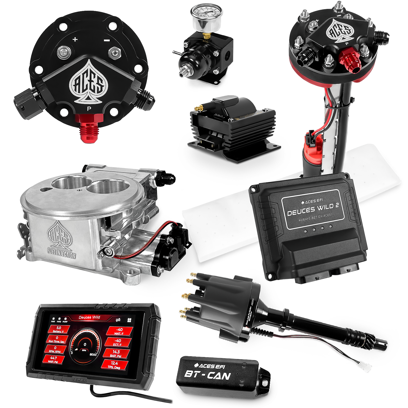 Deuces Wild 2 Master Kits (Polished)