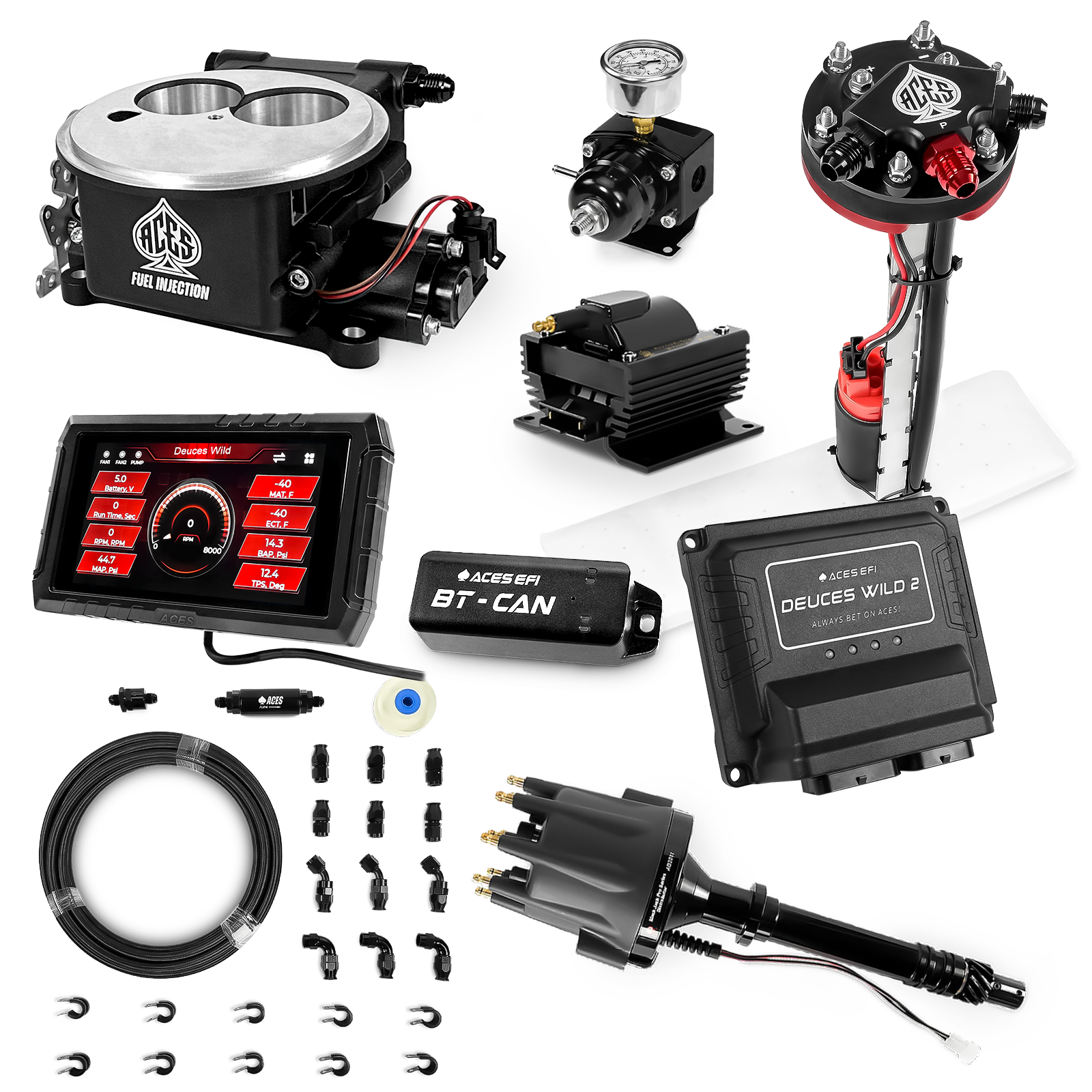 Deuces Wild 2 Master Kits (Black)