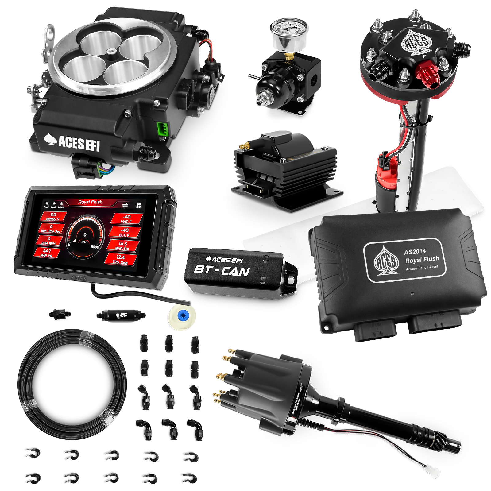 Royal Flush Master Kits (Black)