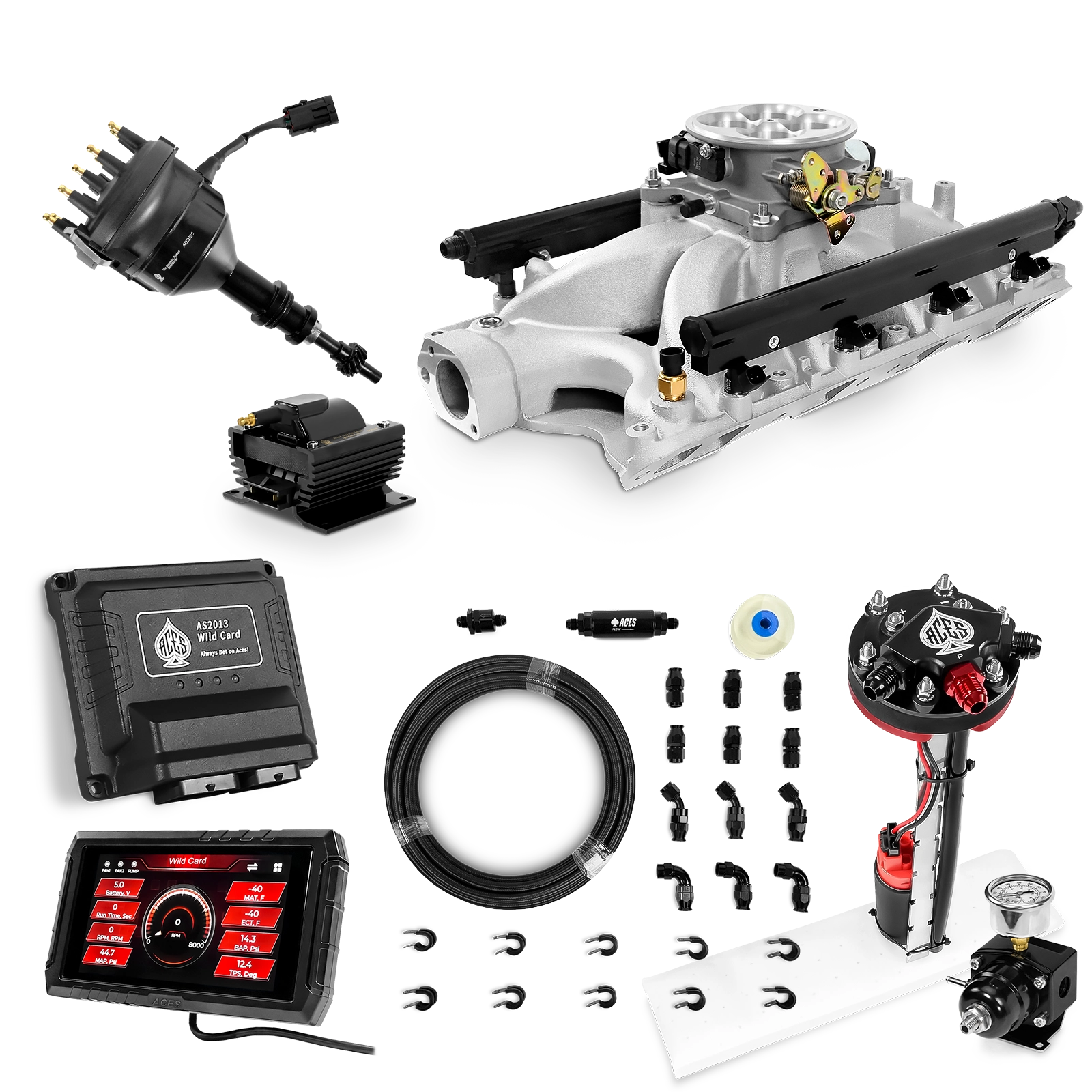 Wild Card Sequential EFI Master Kits (800 HP)