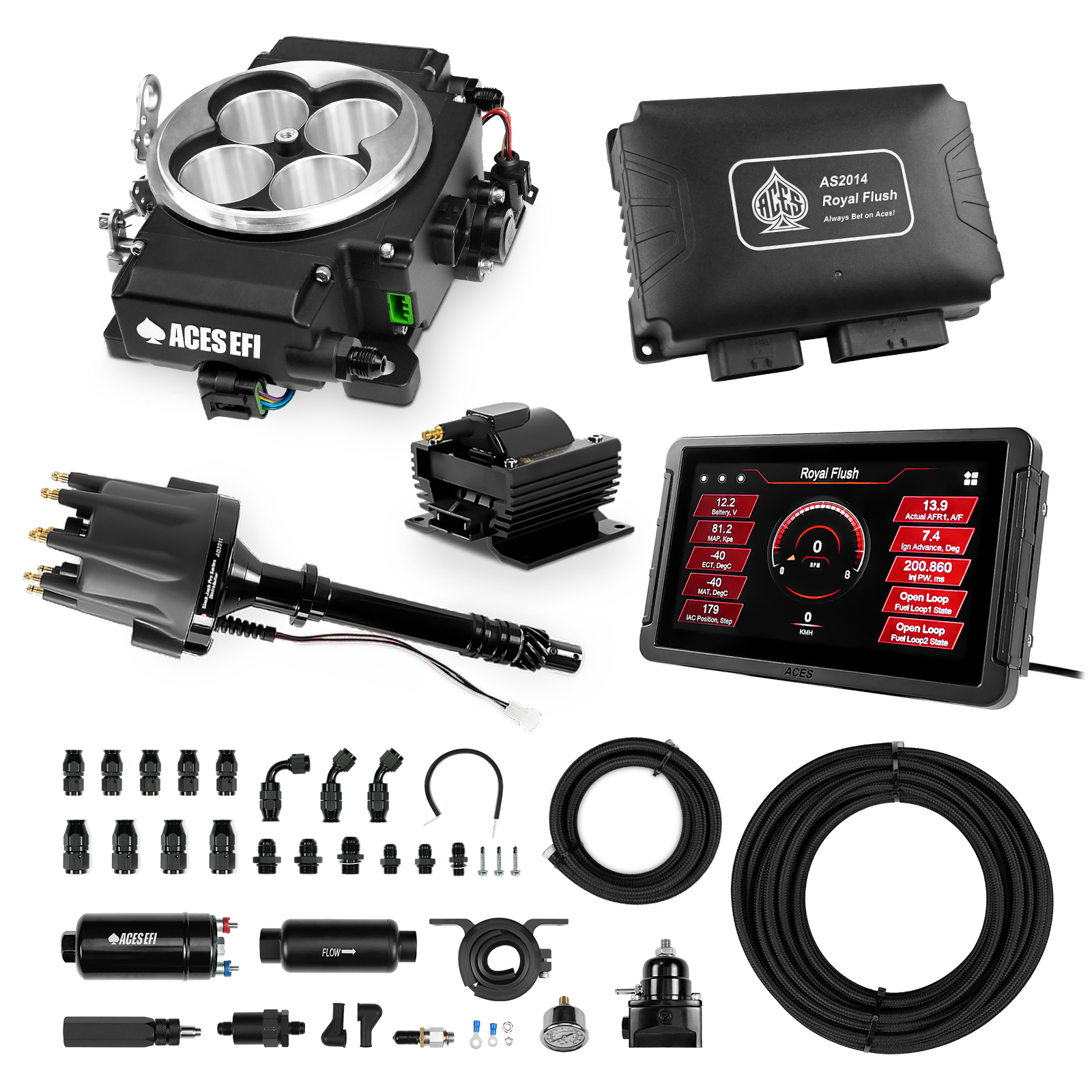 Royal Flush Master Kits (Black)