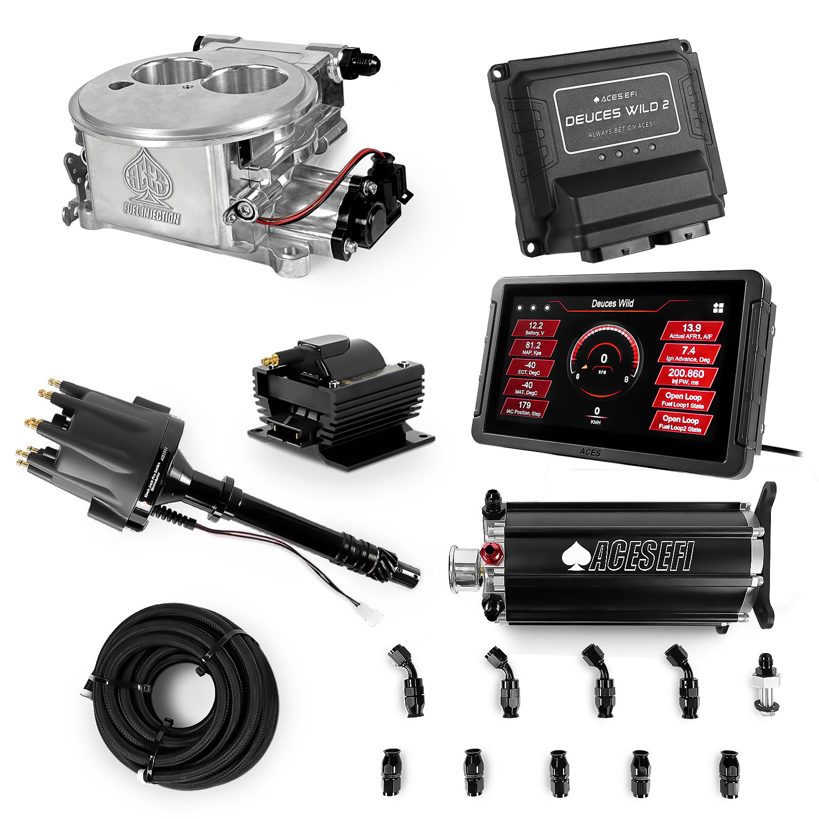 Deuces Wild 2 Master Kits (Polished)