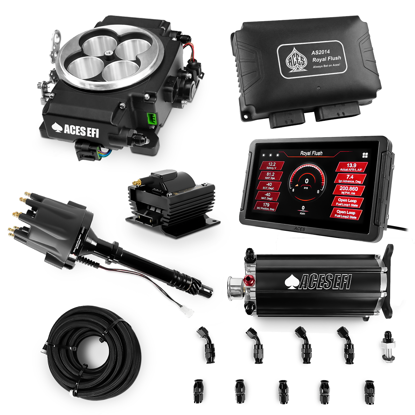 Royal Flush Master Kits (Black)