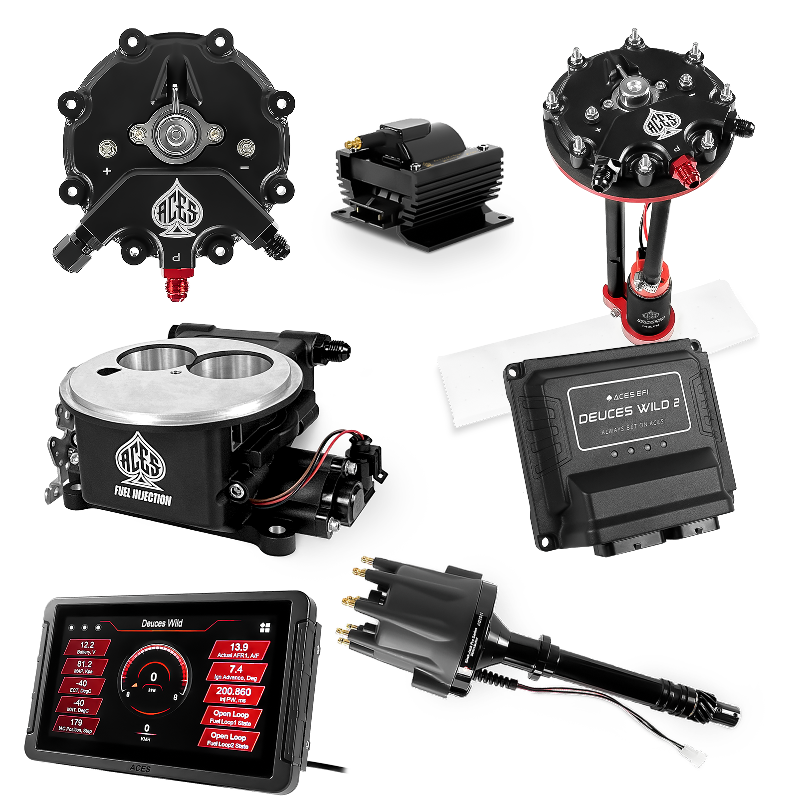 Deuces Wild 2 Master Kits (Black)