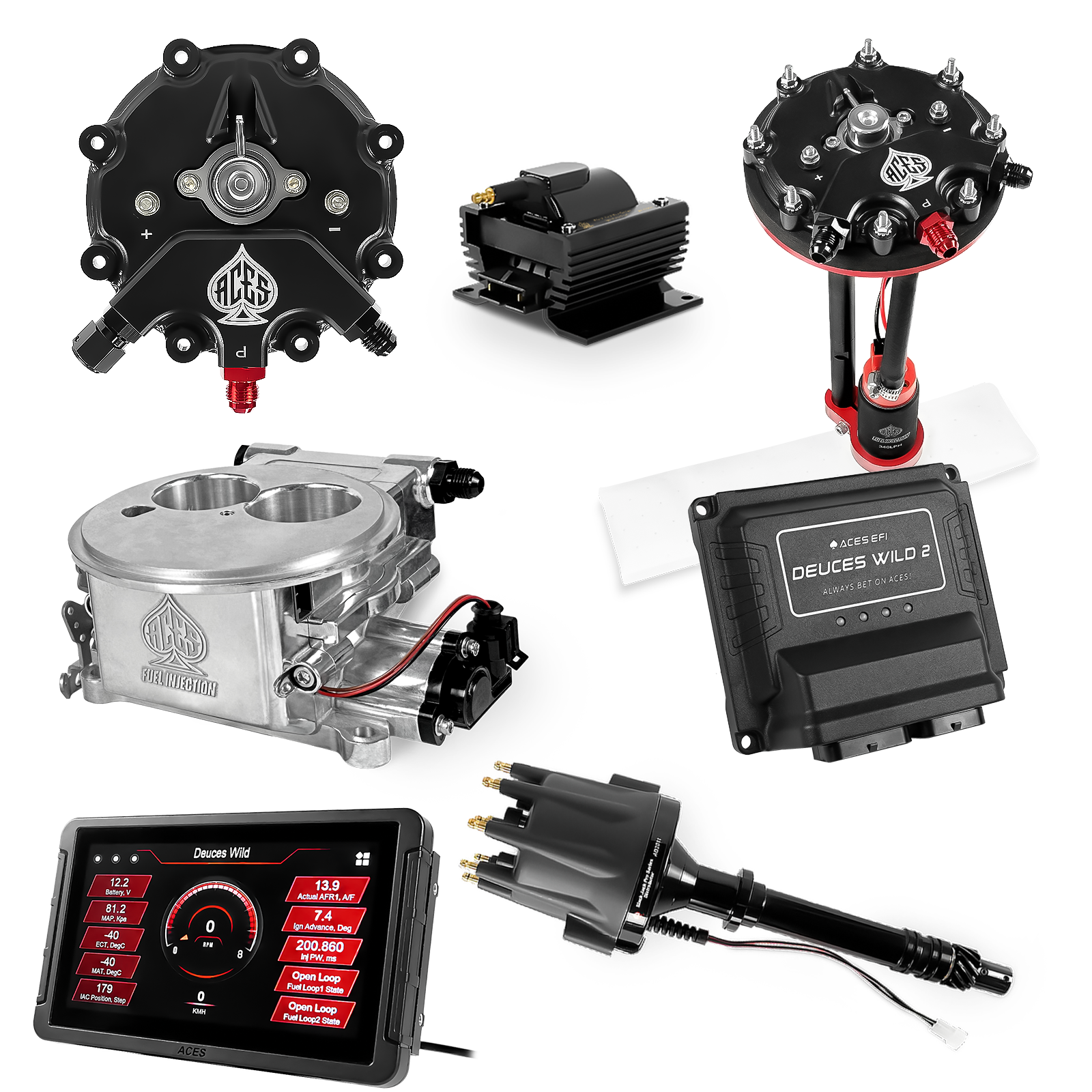 Deuces Wild 2 Master Kits (Polished)