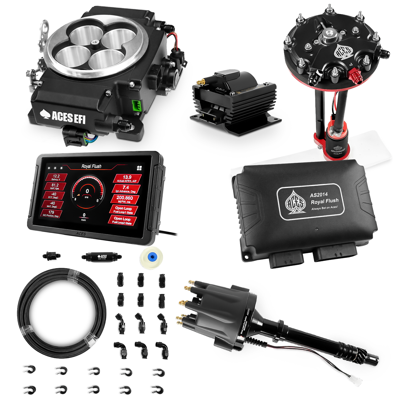 Royal Flush Master Kits (Black)