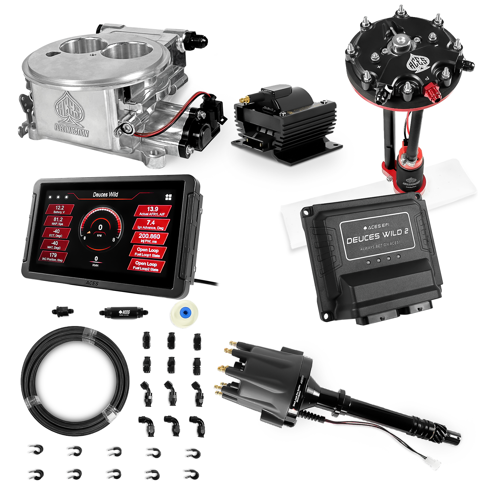 Deuces Wild 2 Master Kits (Polished)