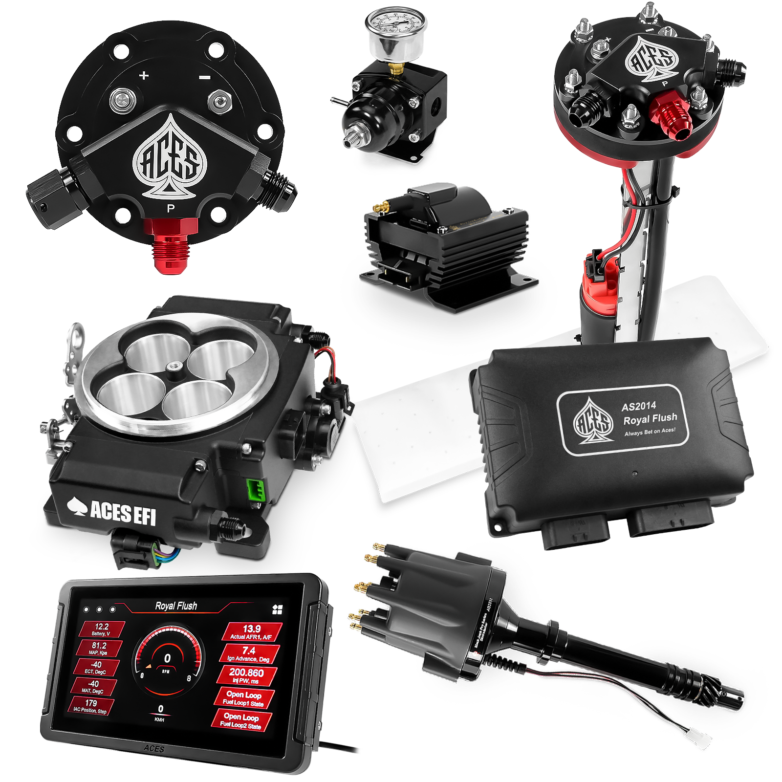 Royal Flush Master Kits (Black)