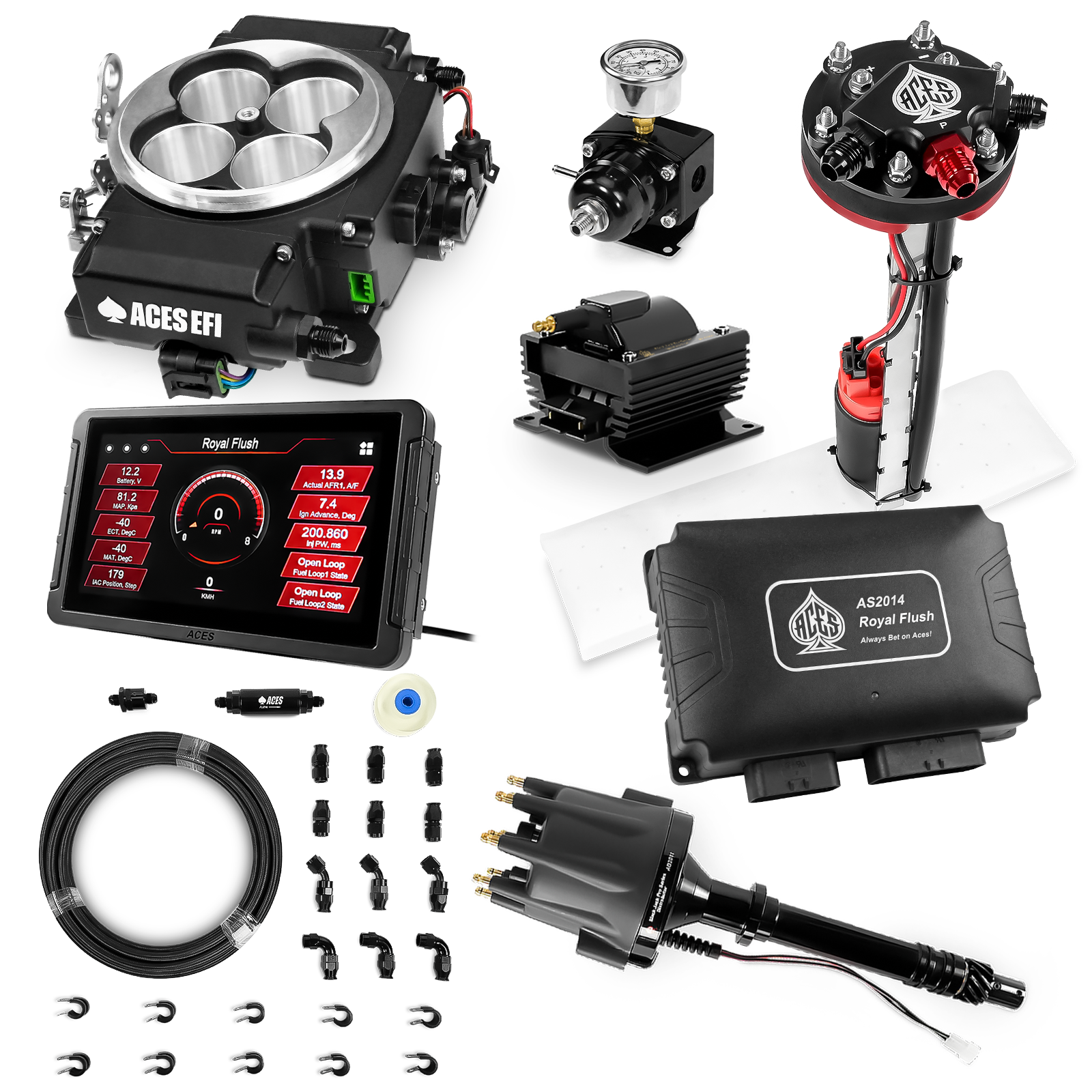 Royal Flush Master Kits (Black)