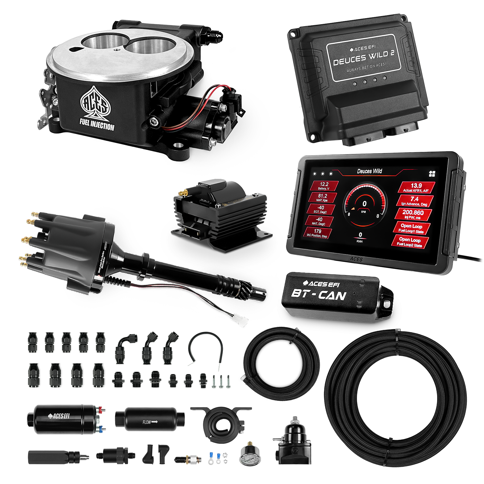 Deuces Wild 2 Master Kits (Black)