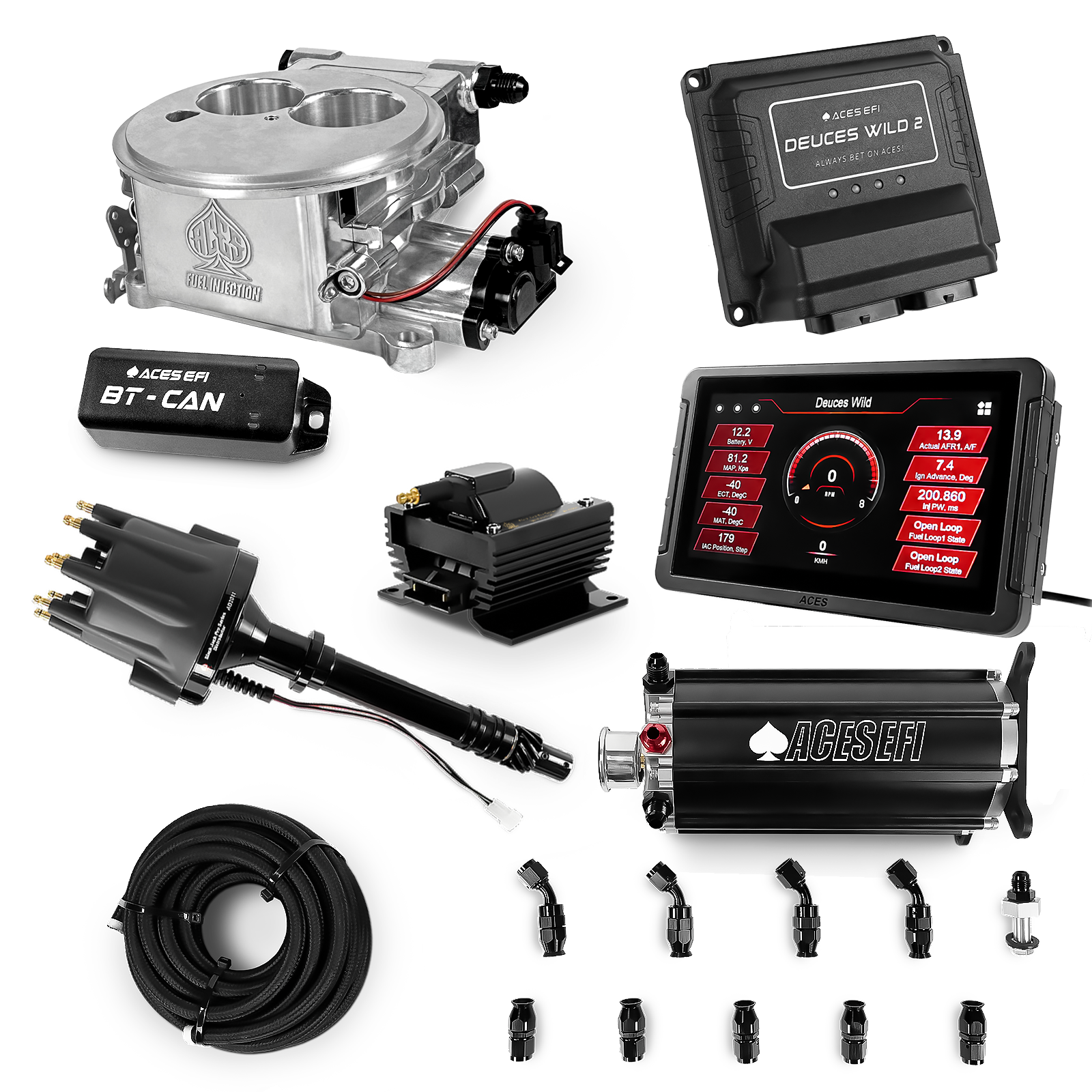 Deuces Wild 2 Master Kits (Polished)