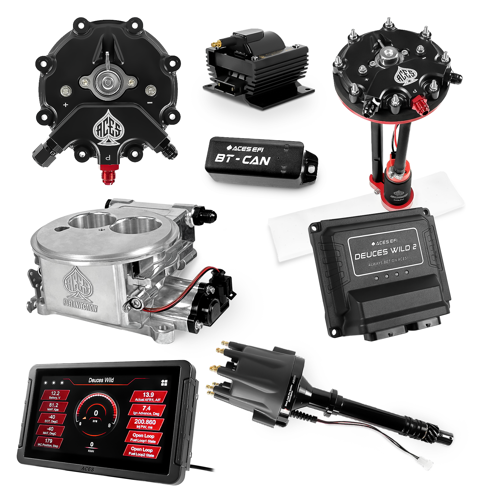 Deuces Wild 2 Master Kits (Polished)