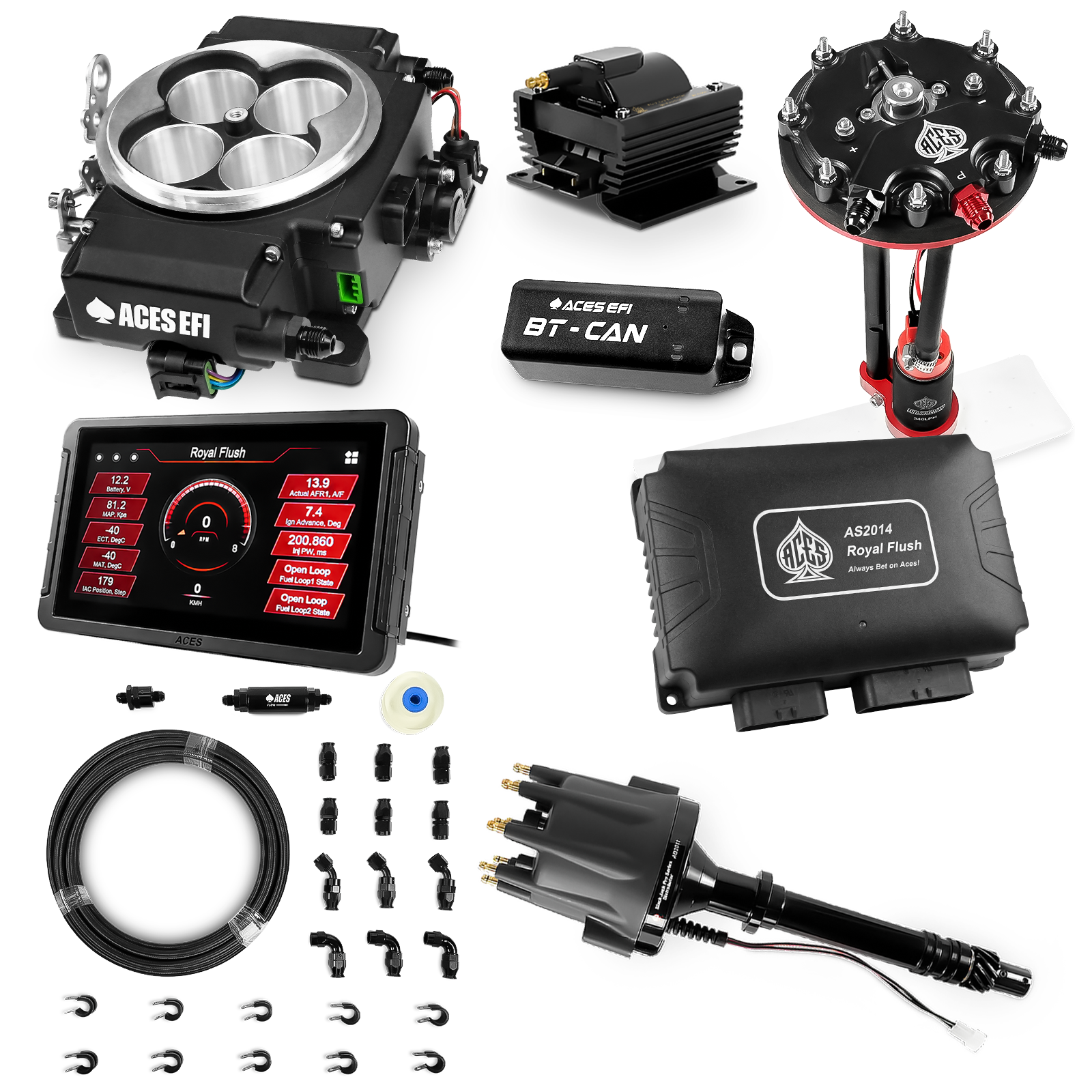 Royal Flush Master Kits (Black)