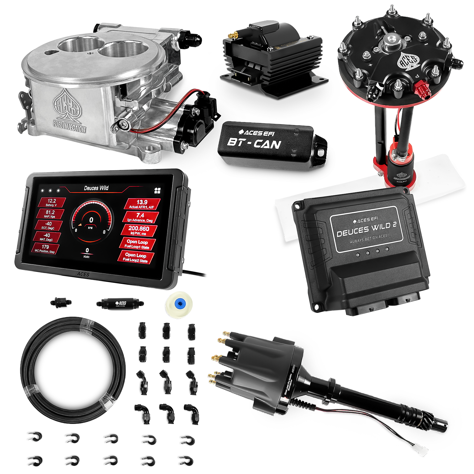 Deuces Wild 2 Master Kits (Polished)