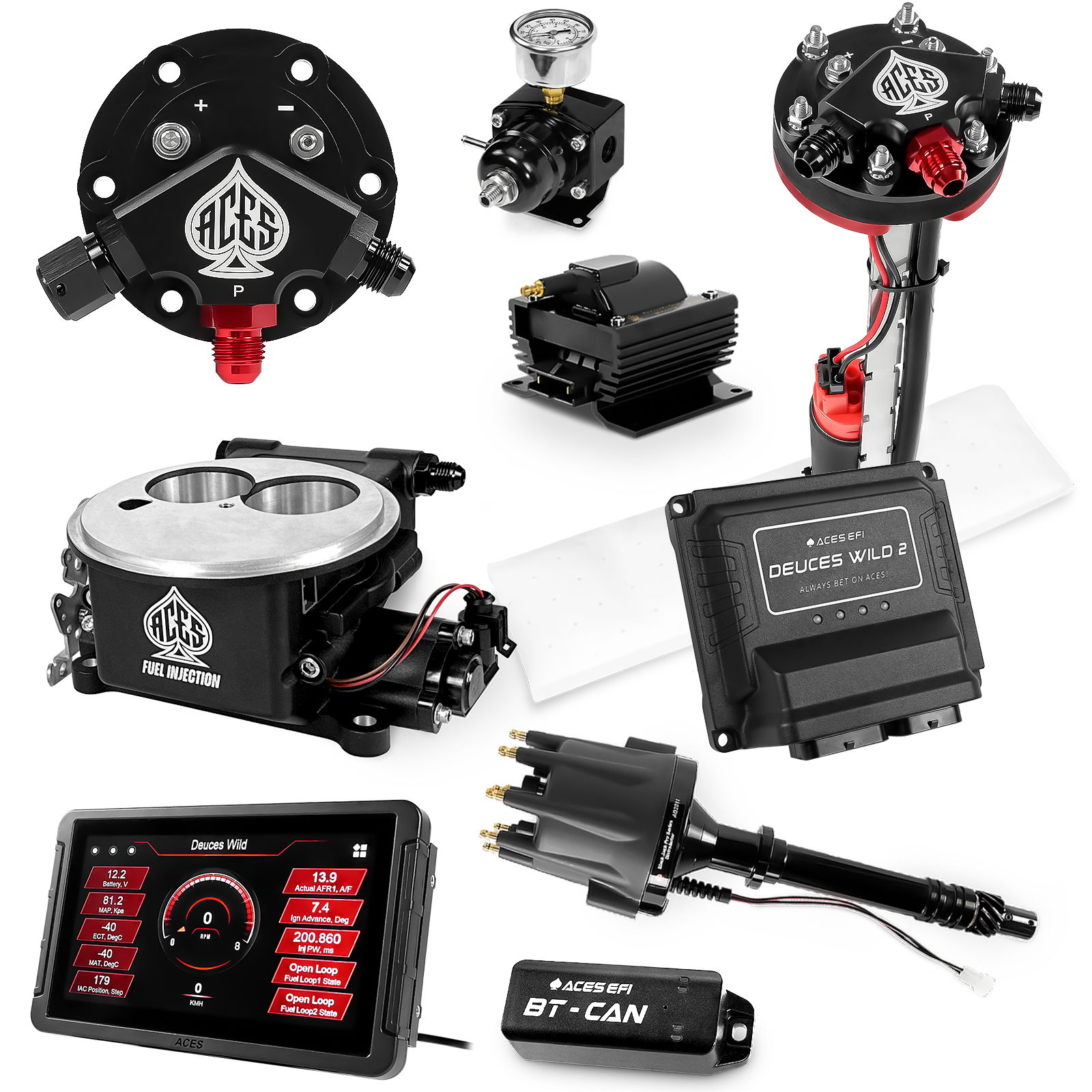 Deuces Wild 2 Master Kits (Black)