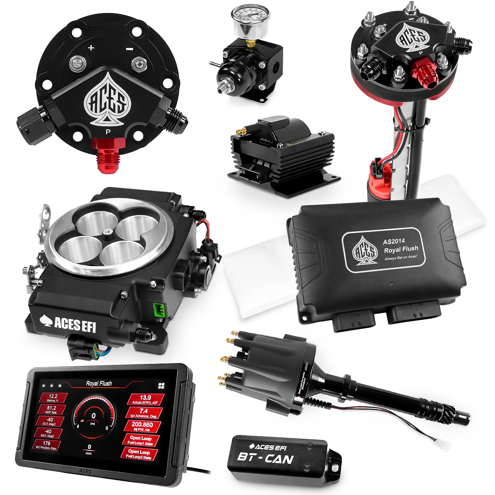 Royal Flush Master Kits (Black)