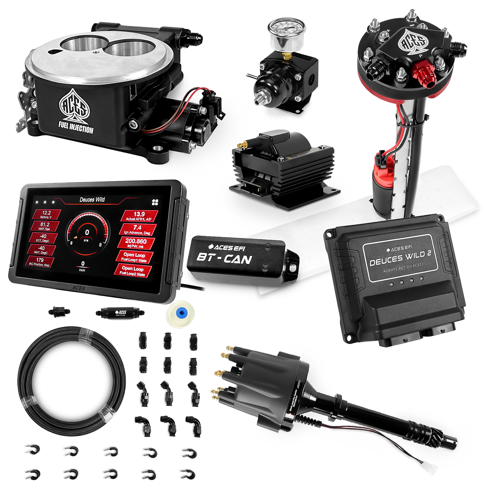 Deuces Wild 2 Master Kits (Black)