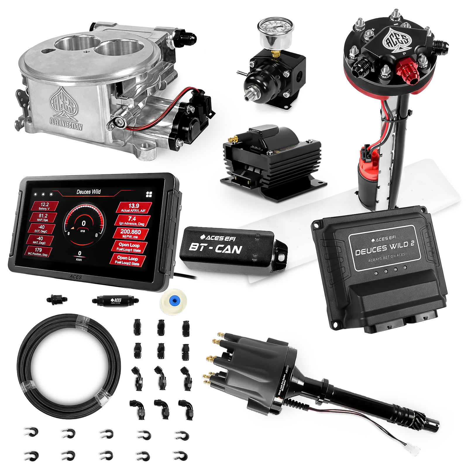 Deuces Wild 2 Master Kits (Polished)