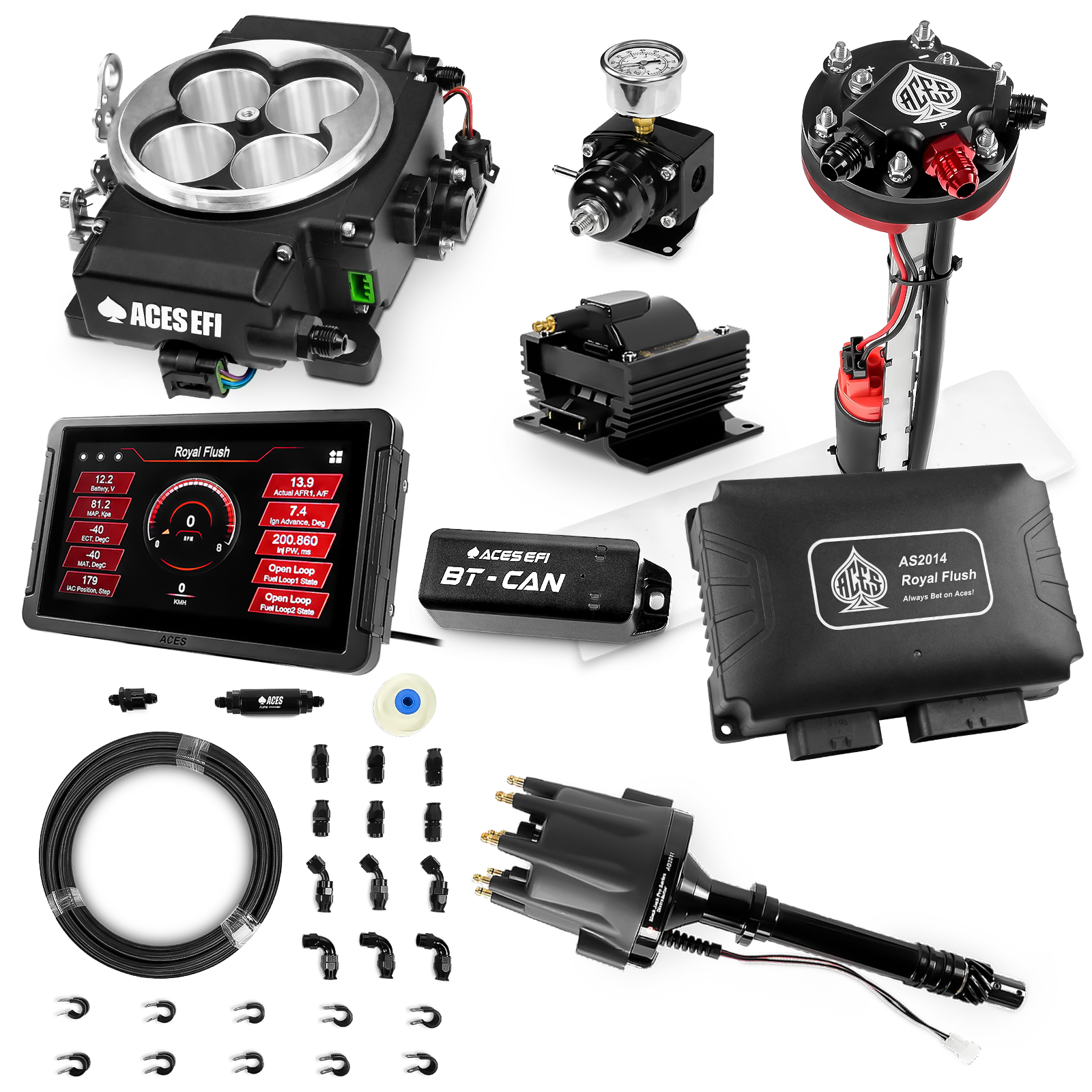 Royal Flush Master Kits (Black)